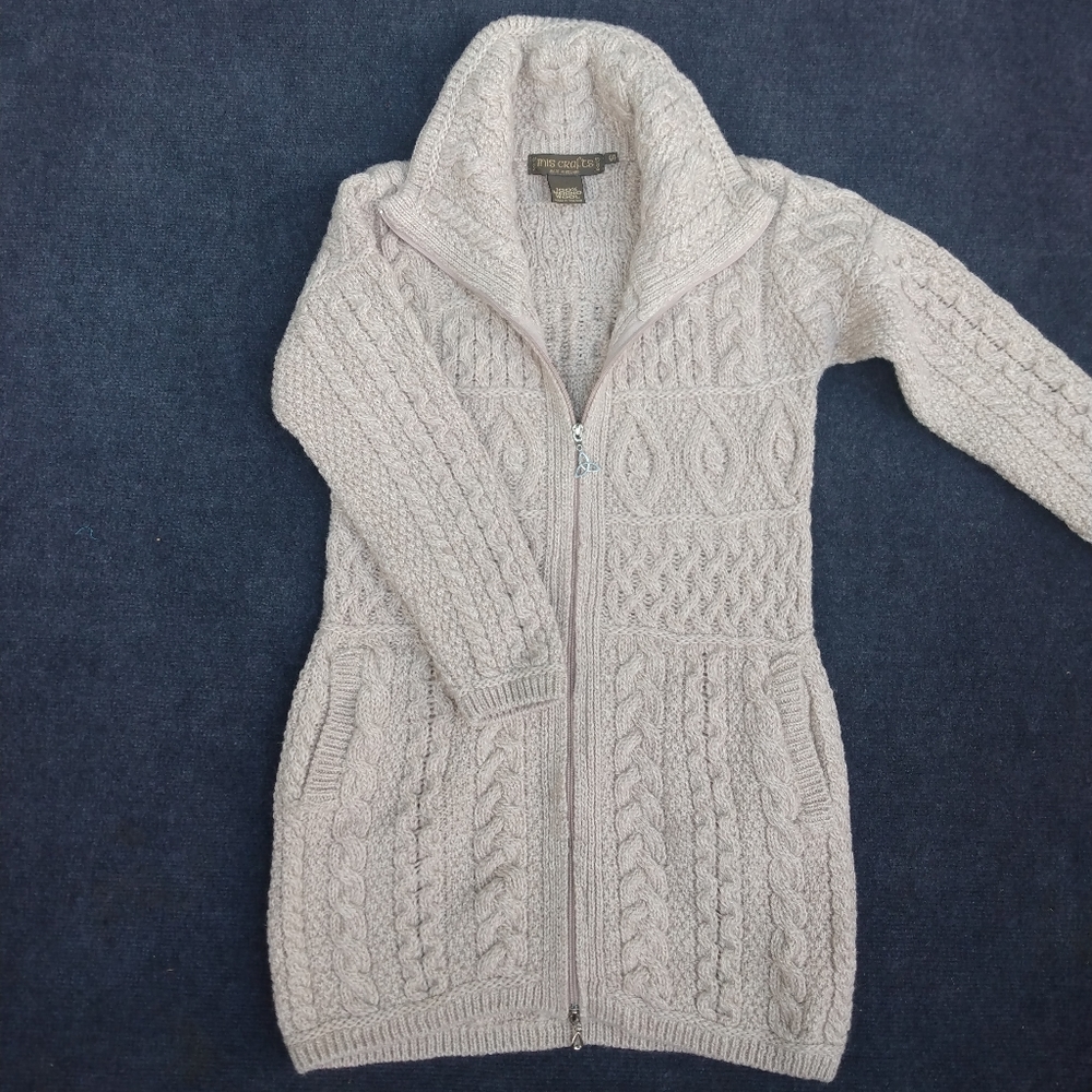 Inis Crafts Merino Wool Cardigan
